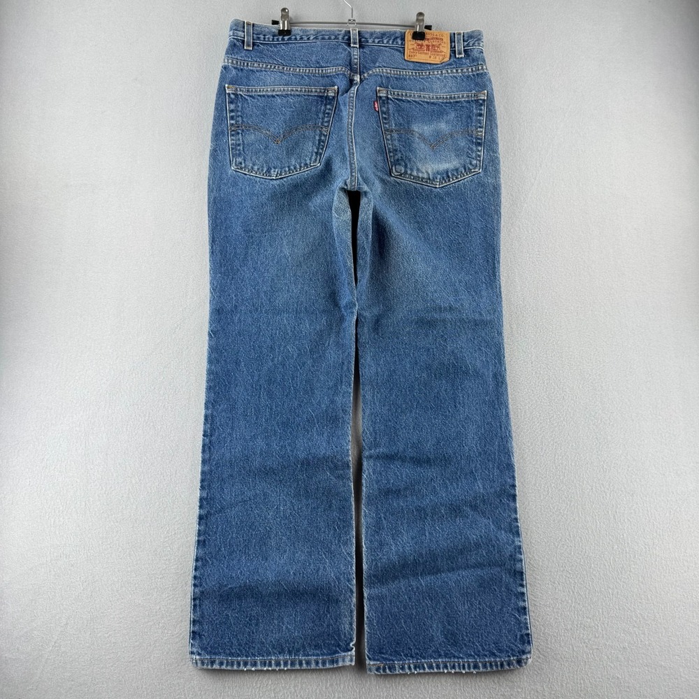 Vintage Levis Jeans Mens 38x32 (Fits 36x30) 517 Bootcut Paper Tag 2000 Y2K